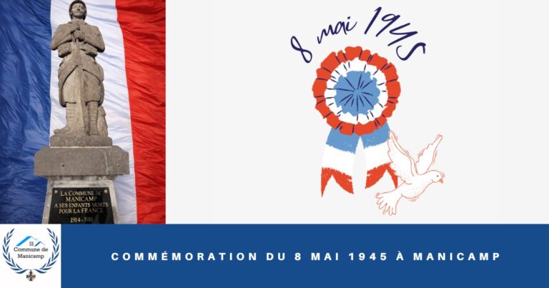 Commémoration du 8 mai 1945 à Manicamp - Commune de Manicamp