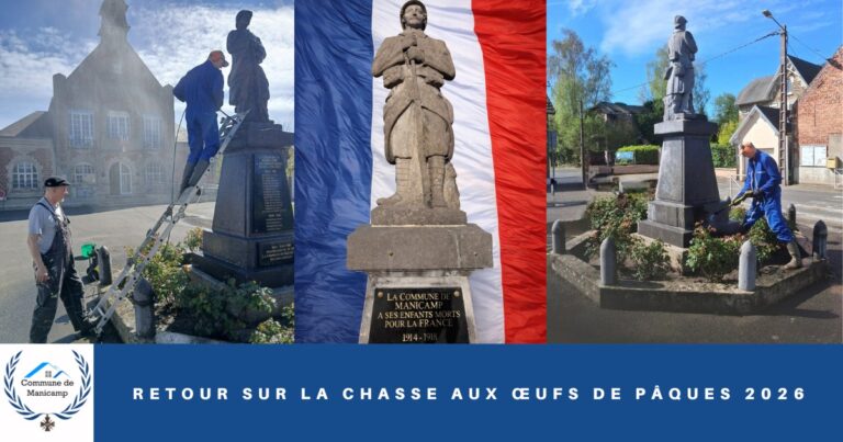 Entretien du monument aux morts - Commune de Manicamp