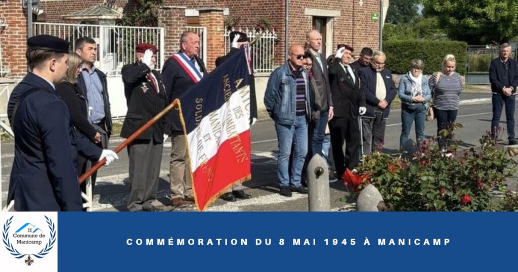 Commémoration du 8 mai 1945 -une- Commune de Manicamp